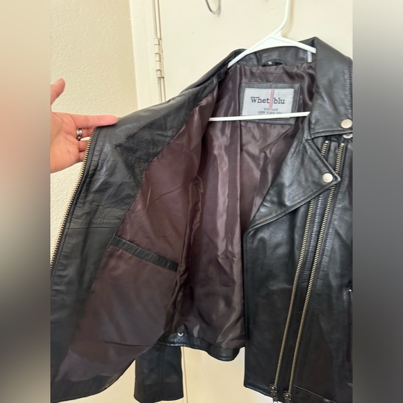 Whet Blu Vintage NYC Leather Jacket - Picture 5 of 8